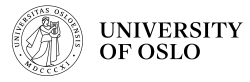 Logo of University of Oslo